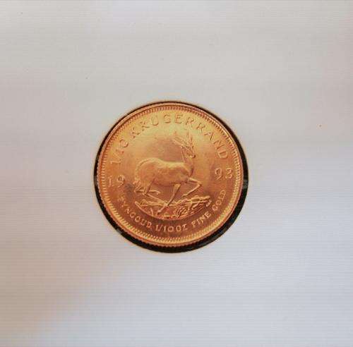1993.....GOLD...1/10oz...UNCIRCULATED  KRUGER RAND......STARTS @ R1