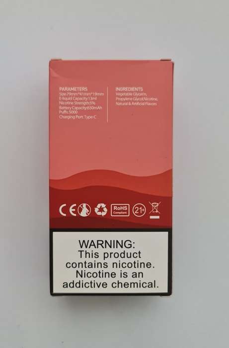 IZIX BC5000 Electronic Rechargable Vape - Cherry & Cola