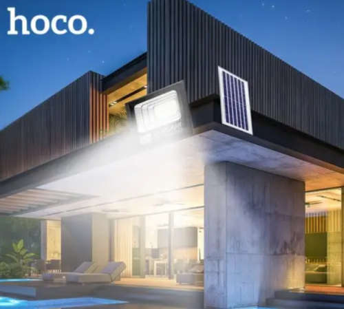 Hoco 100 watt Solar LED Floodlight with Solar Panel