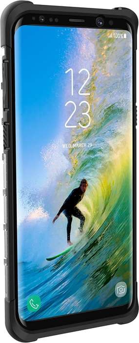 CLEARANCE SALE! UAG Samsung Galaxy S8 Plus Plasma Rugged Military Drop Tested Phone Case - Ice