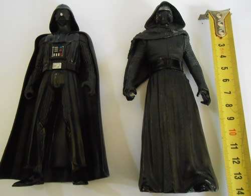 Collectable Darth Vader Figures two figures