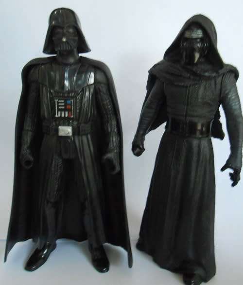 Collectable Darth Vader Figures two figures