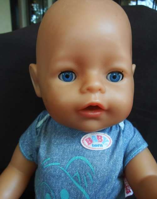 Orignal Baby Born doll with accessories by Zapf Creations