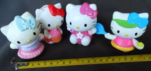 Collectable Hello Kitty -  LOT of 4 mini figures