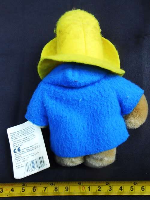 Vintage Eden Toys Paddington Bear 7 Stuffed Plush Gift Yellow Hat