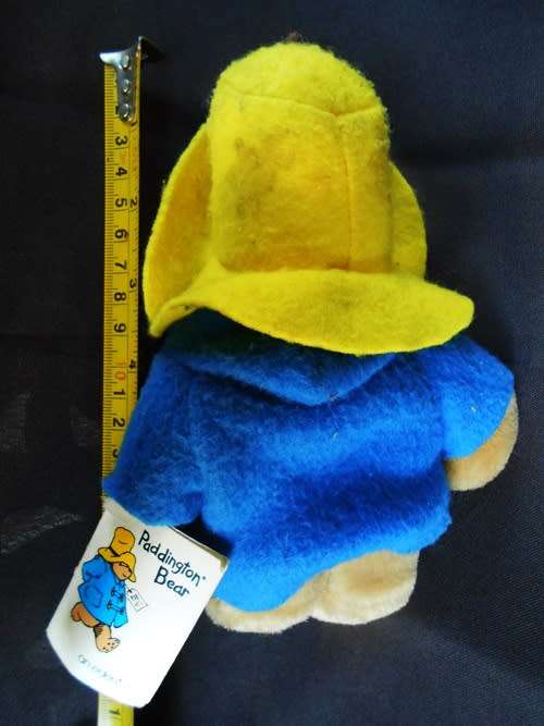 Vintage Eden Toys Paddington Bear 7 Stuffed Plush Gift Yellow Hat