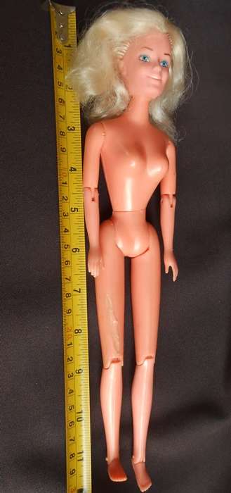 Vintage 1984 Vinyl Plastic MS Shillman Character Articulated Barbie Style  Doll