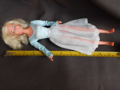 Vintage 1984 Vinyl Plastic MS Shillman Character Articulated Barbie Style  Doll