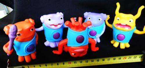 Collectable Boov toys from the Home Movie by Dreamworks.