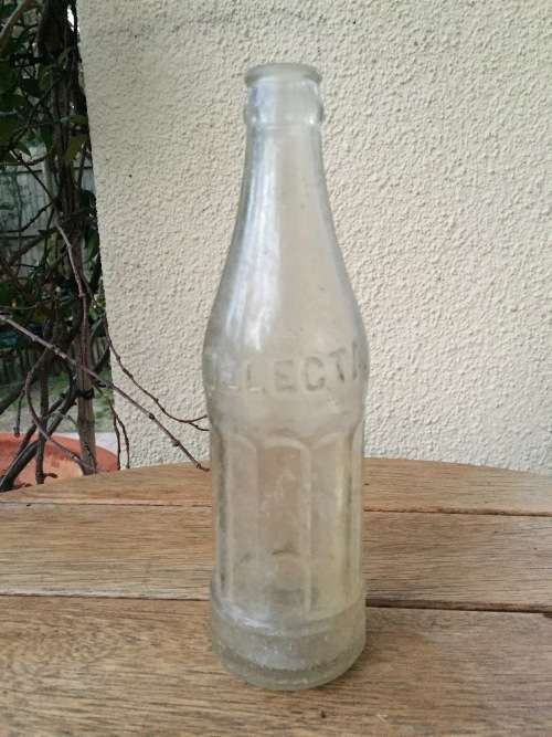 Vintage DELECTA Glass Bottle Cape Town - 1970s