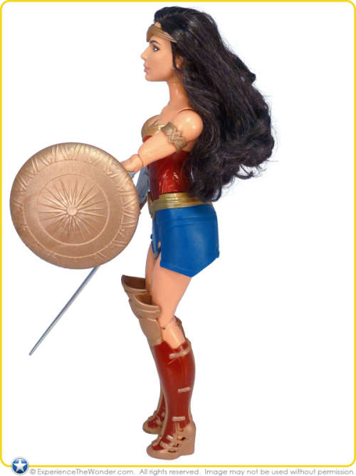 WONDER WOMAN MOVIE Shield Block Figure DC Comics 30cm Action Figure Doll - MATTEL toys 2017