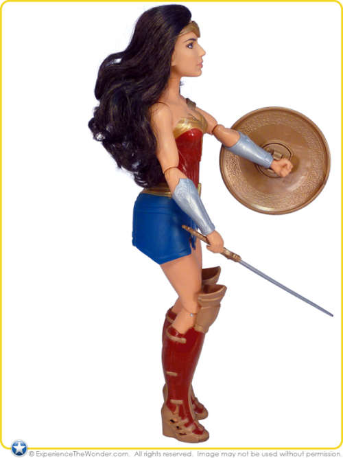 WONDER WOMAN MOVIE Shield Block Figure DC Comics 30cm Action Figure Doll - MATTEL toys 2017