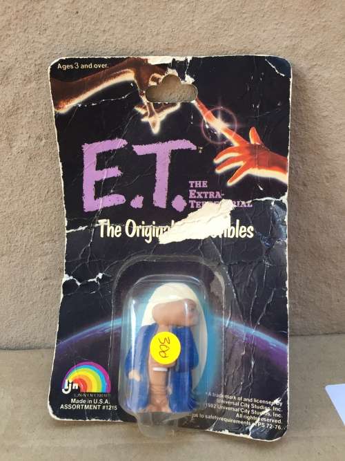 ET E.T. the Extra-Terrestrial (1982) small size Action figure by LJN Toys 1983