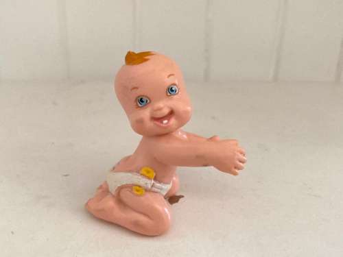 Vintage DIAPER BABY BABIES figurine