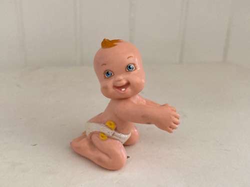 Vintage DIAPER BABY BABIES figurine