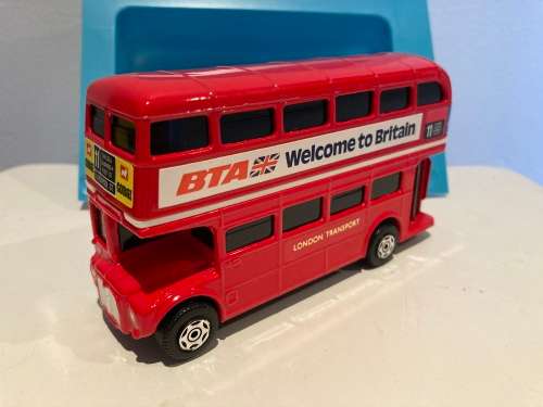 CORGI 1004 Electronic hooting BTA Welcome to  London Routemaster Bus 1981 - mint in box