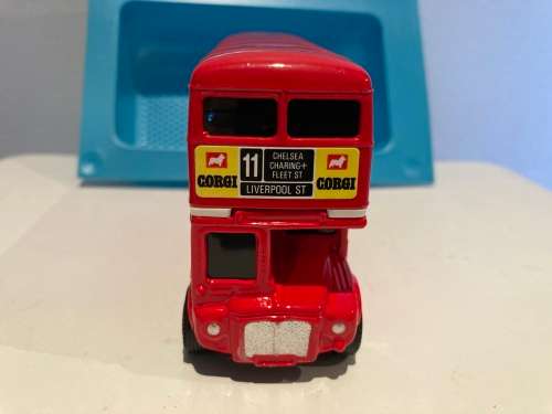 CORGI 1004 Electronic hooting BTA Welcome to  London Routemaster Bus 1981 - mint in box