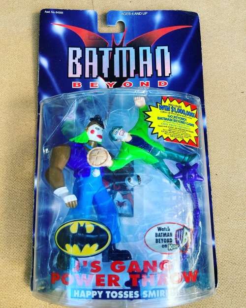 The BATMAN BEYOND animated figure series by Hasbro 1999 Lot of 7 figures