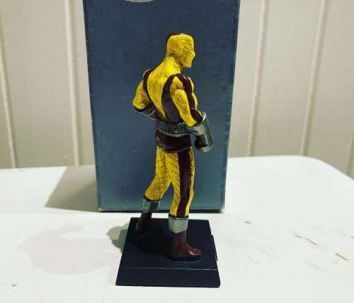 MARVEL comics THE SHOCKER enemy villain of SPIDER-MAN mini lead Statue by Eaglemoss - Mint in box