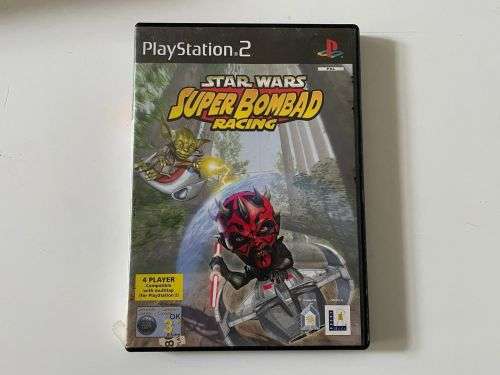 Star Wars Super Bombad Racing PS2 PlayStation 2 game