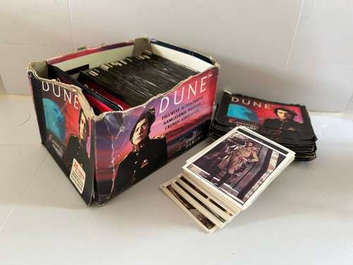 1984 Dune the movie complete Panini sticker set 1-180 & box & 64 sealed packs  R500 stickers
