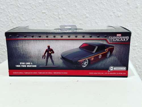 Marvel STAR LORD Guardians of the Galaxy diecast Figure and Mustang boxset - Jada Toys - 2023 - 1:32