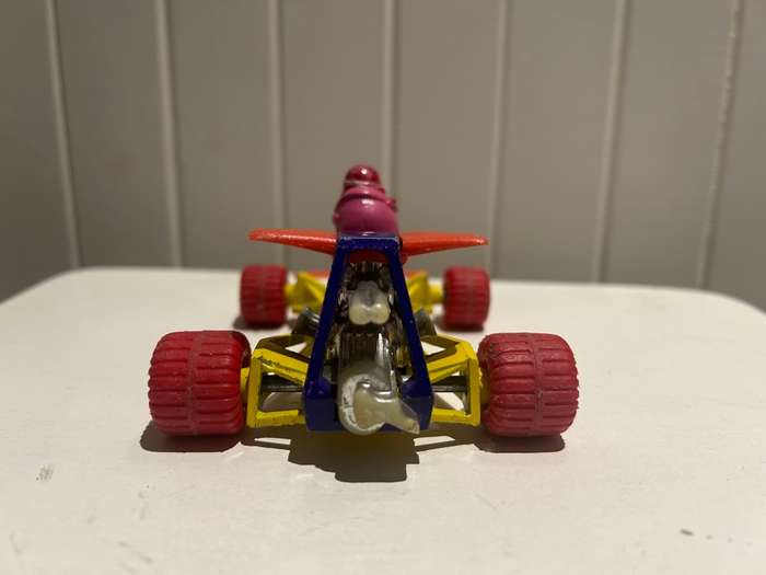 Corgi 809 DICK DISTARDLY roadster from Hanna Barberas Whacky Races cartoon series 1970