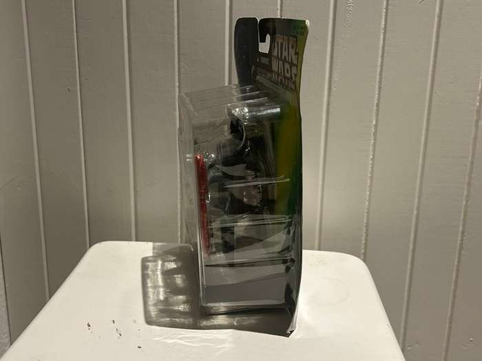 Signed autographed Star Wars BOBA FETT action figure from the 1996 Kenner Hasbro