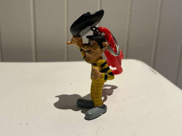 1980s DALTON Brother Lucky Luke cartoon rubber figure