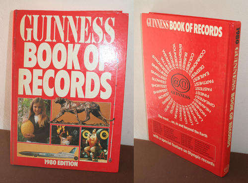 GUINESS BOOK OF RECORDS 1980 - Excellent condition