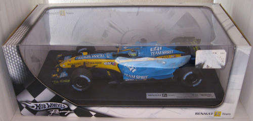 HotWheels GRAND PRIX F1 RACER Renault R26 Giancarlo Fisichella no 2 car - 1:18 scale -  was R499