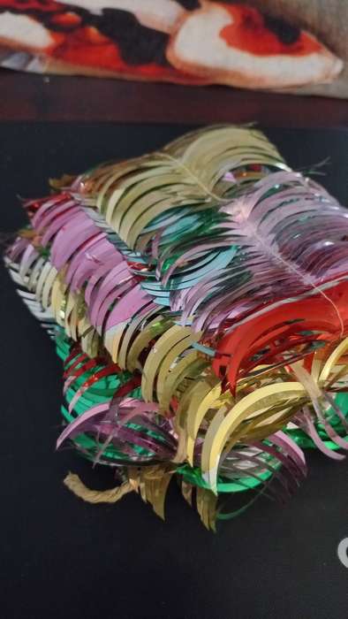 Vintage christmas tinsel