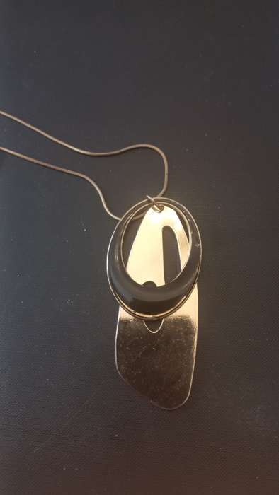 Vintage necklace gold plated