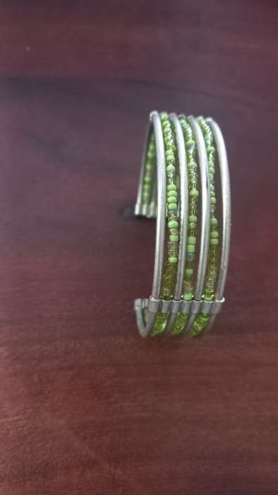 Beaded bangle