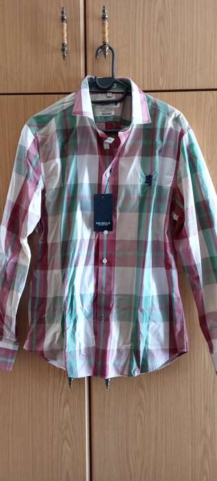 PRINGLE OF SCOTLAND Long Sleeve Tailored Shirt M