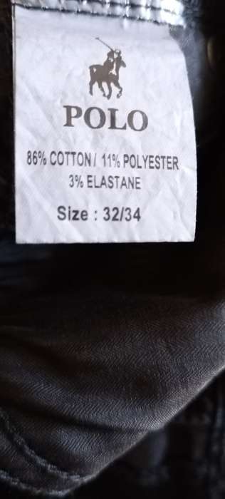 Polo Men`s Simon Jeans Black W32 L34
