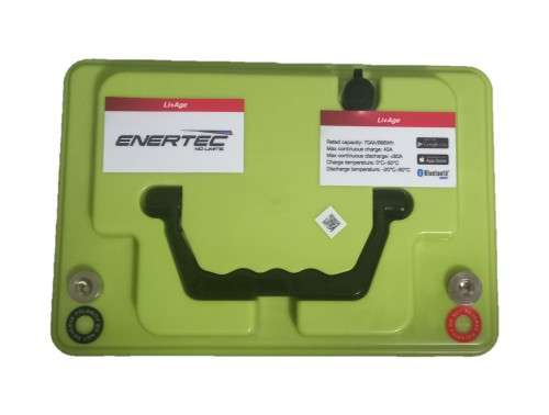 Enertec Lithium 12.8V/70AH Lithium Iron Phosphate Battery (LiFePO4)