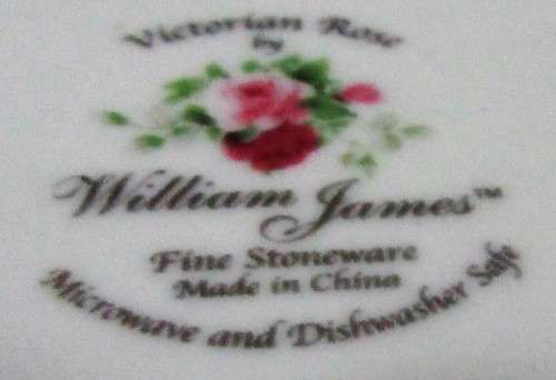 A STUNNING FLORAL VICTORIAN ROSE LARGE BOWL BY WILLIAM JAMES -