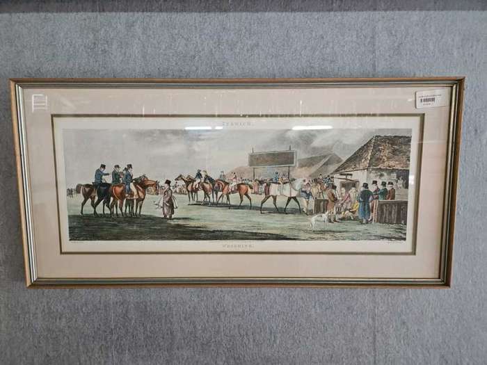 IPSWICH Vintage Framed Horse picture