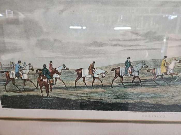 NEWMARKET Vintage Framed Horse PIcture