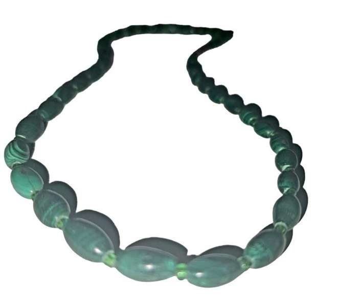 Malachite necklace
