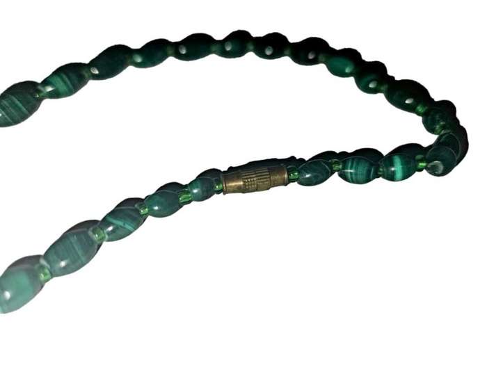 Malachite necklace