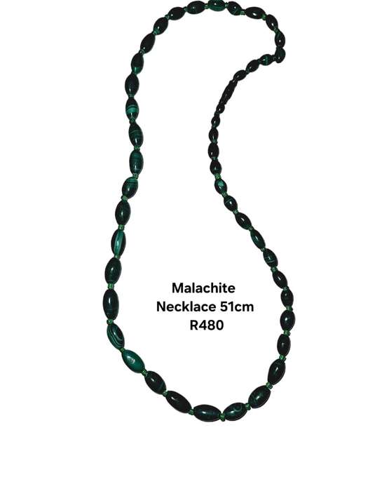 Malachite necklace