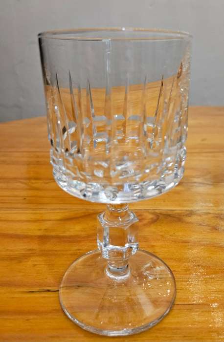 67 PC Retro Mid-Century Crystal Glass Set