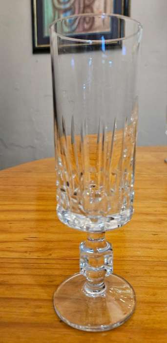 67 PC Retro Mid-Century Crystal Glass Set