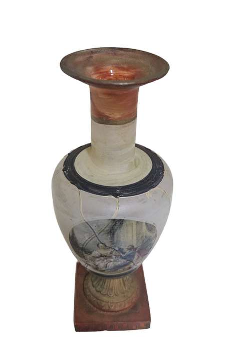 Murano Creazioni Silvestri Arte Crystal Vase