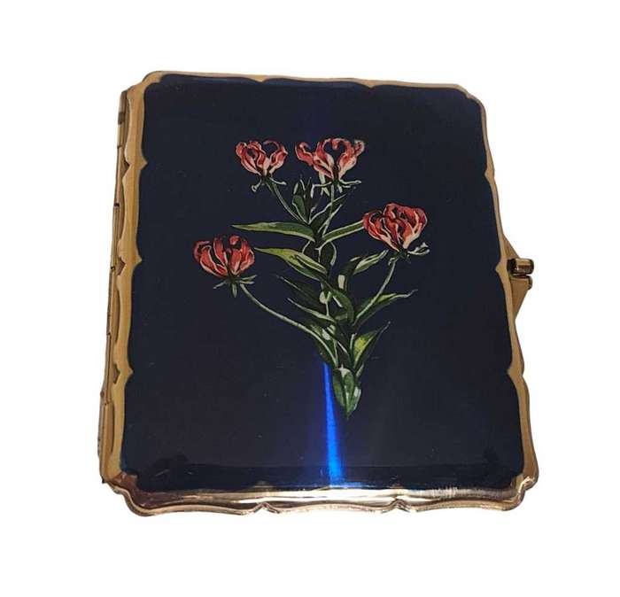 Stratton enamel Cigarette Case