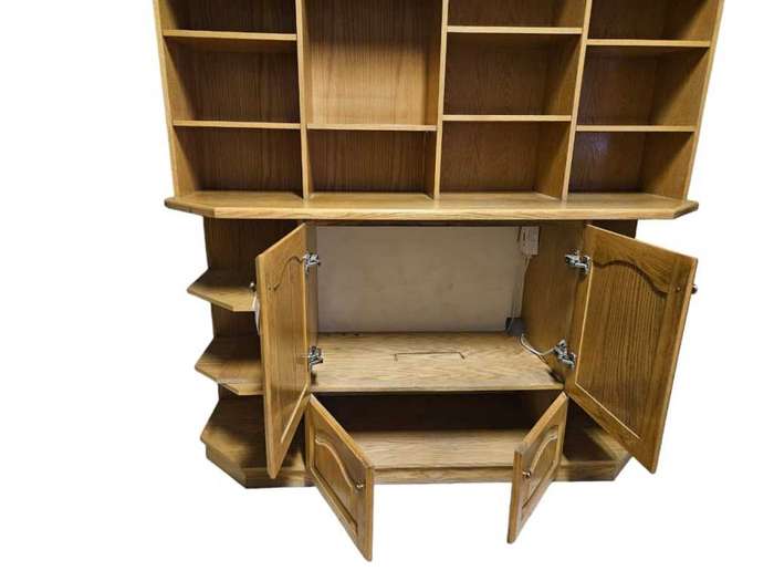 Oak display Cabinet / Bookshelf
