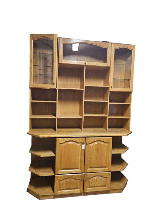 Oak display Cabinet / Bookshelf