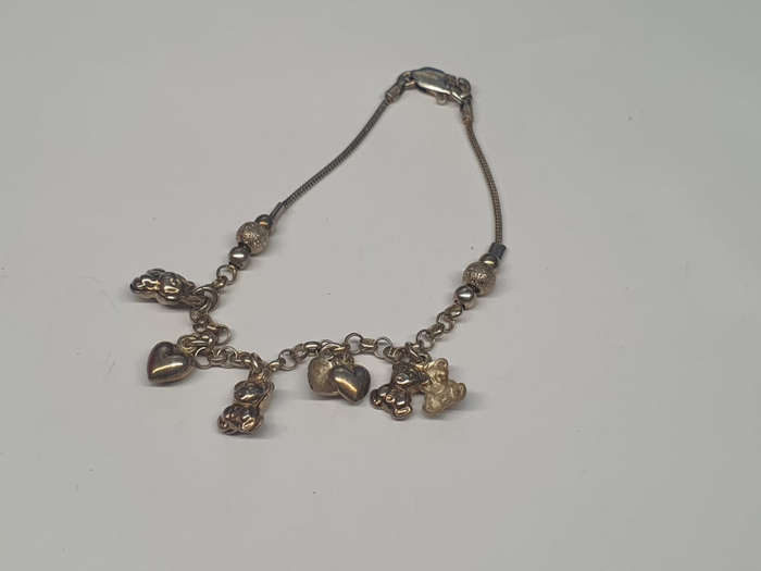 Sterling Silver Bracelet Charm Bracelet